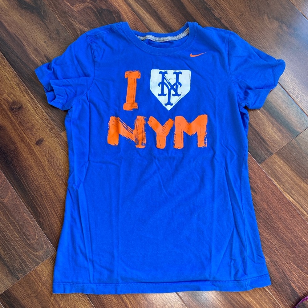 NY Mets Nike Slim Fit Short Sleeve T-Shirt